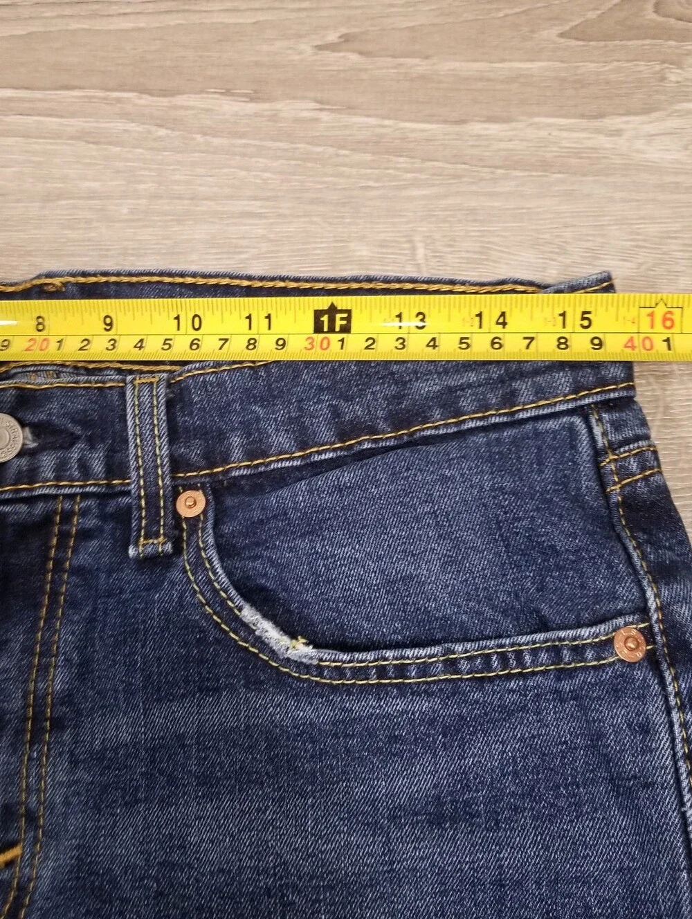 Levis 527 Bootcut Jeans Mens Size 31x30 Blue Dark Wash Slim Fit Denim 5 Pocket